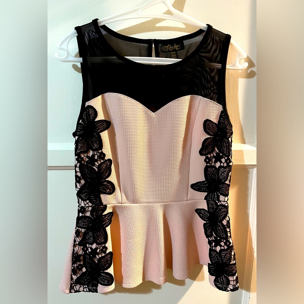 Thalia Sodi peplum top